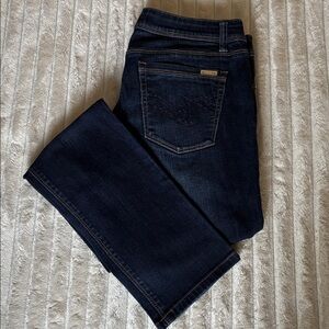WHBM Dark Wash Slim Jeans